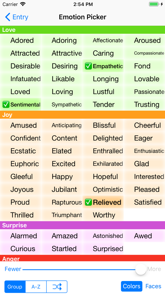 #5. Mood-Log (iOS) By: Barry Langdon-Lassagne