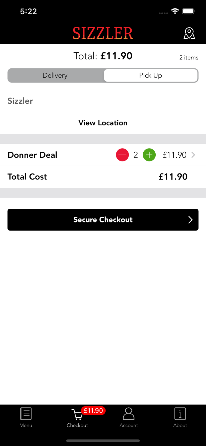 Sizzler Cumbernauld screenshot 3
