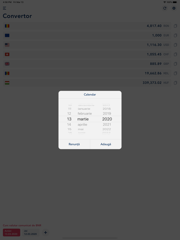 Screenshot #6 pour Convertor Valutar