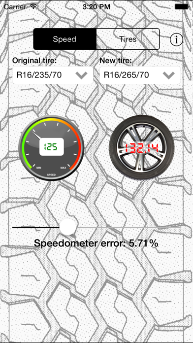 Screenshot #3 pour Wheels Speed Calculator