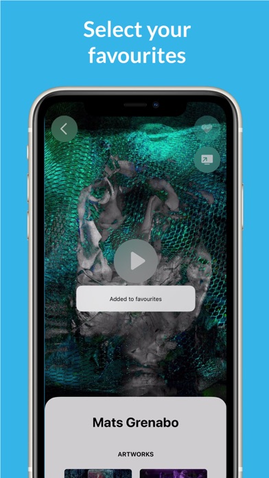 Screenshot #2 pour Kreoz: Daily Art on Your TV