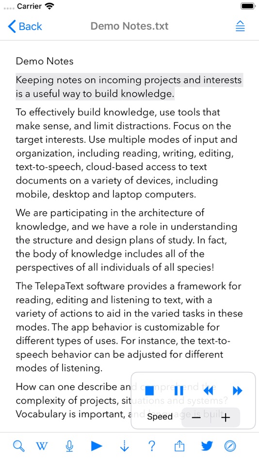 TelepaText - editor, speech - 3.18.0 - (iOS)