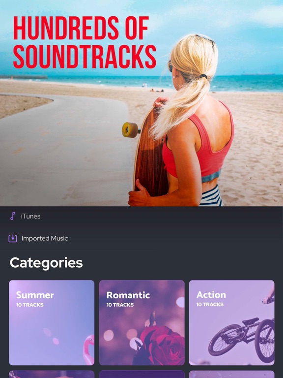 Add Background Music To Video iPad screenshot 4 - Photo & Video app