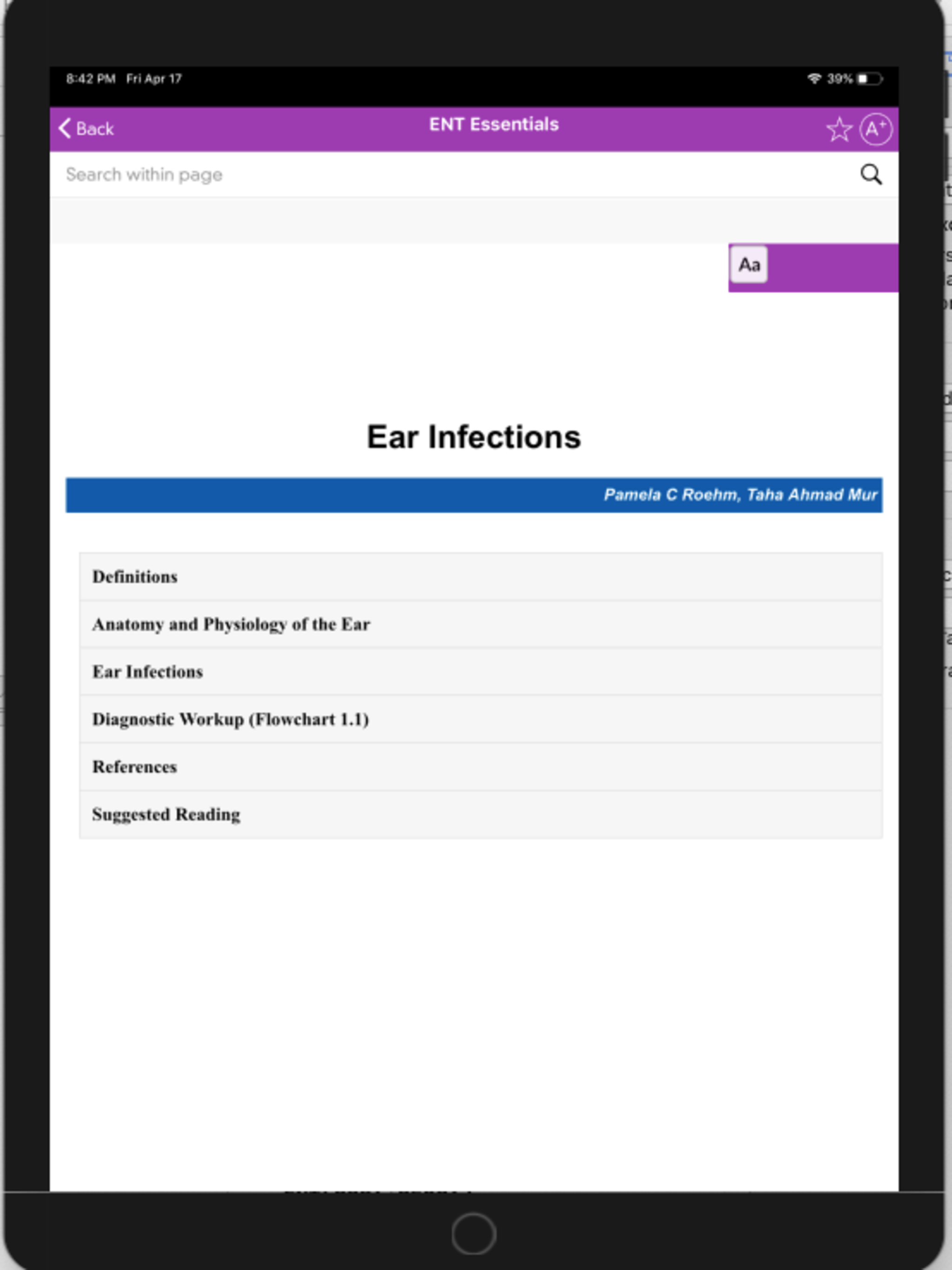 ENT Essentials 1st Edition
