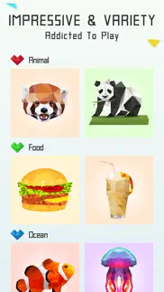 poly book: puzzle art coloring iphone screenshot 3