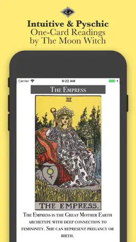 Game screenshot Tarot Card Reading Moon Witch apk