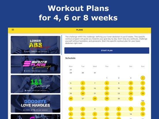 Abs Workout - Daily Fitness Routines for a Quick Six Pack Muscle screenshot