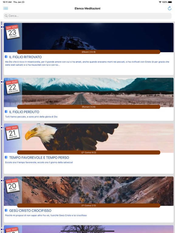 Parole di Vita iPad screenshot 4 - Entertainment app