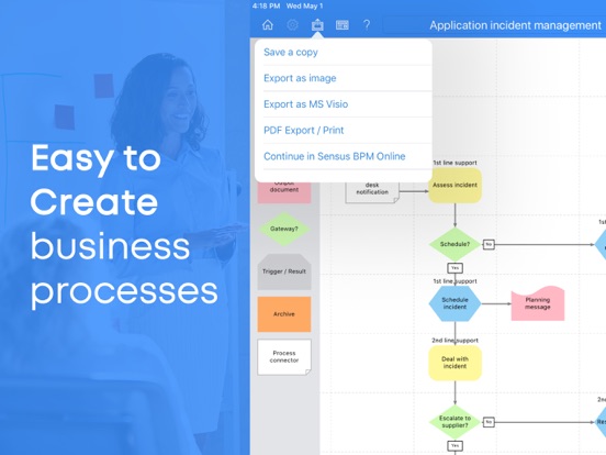 Screenshot #4 pour Sensus Process Modeller