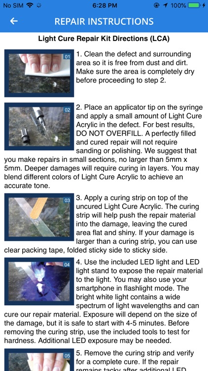 Surface Repair by HIMG