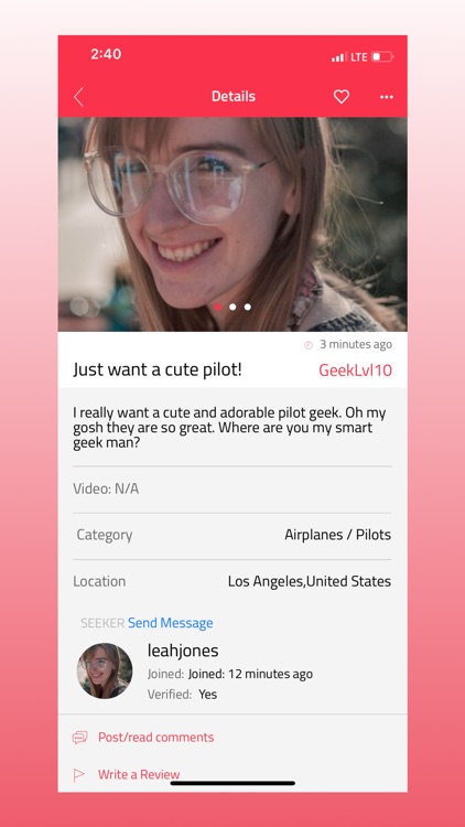 Geek Seek - Date Geeks Nearby