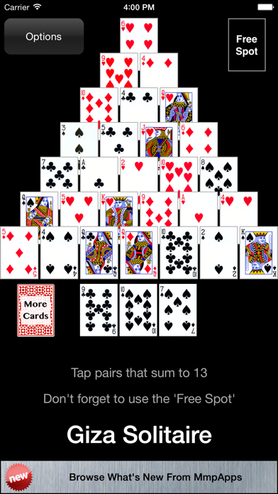 Giza Solitaire Screenshot