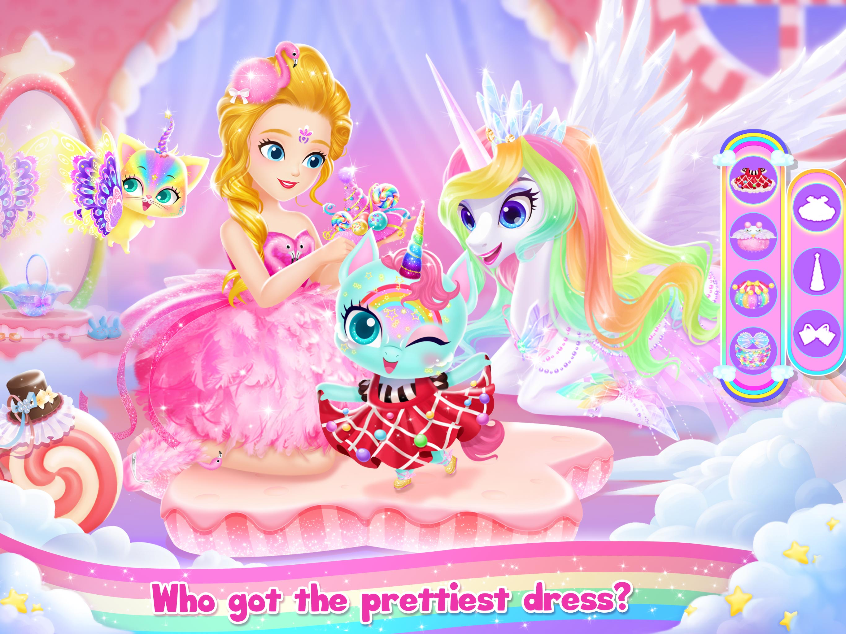 Princess Libby Rainbow Unicorn