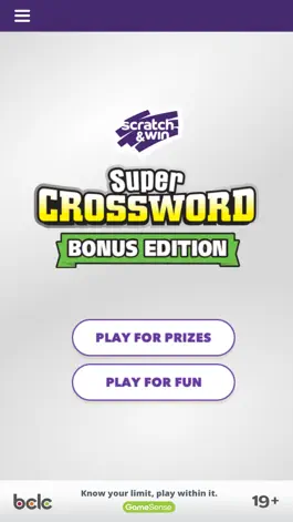 Game screenshot BCLC Super Crossword mod apk