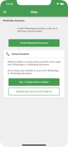 Wabi - Number for WA Business screenshot #2 for iPhone