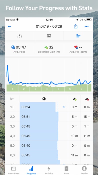 runtastic - GPS Fitness & Exercise Tracker Screenshot 9