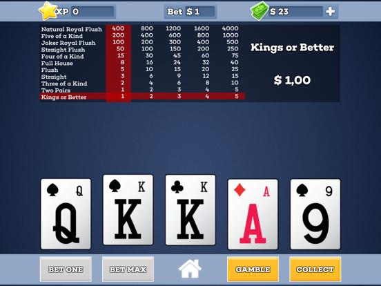 Screenshot #5 pour Joker Wild * Video Poker