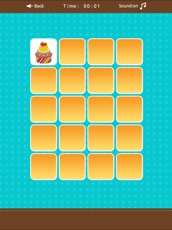 Screenshot #6 pour Jeu de mémoire: cupcakes