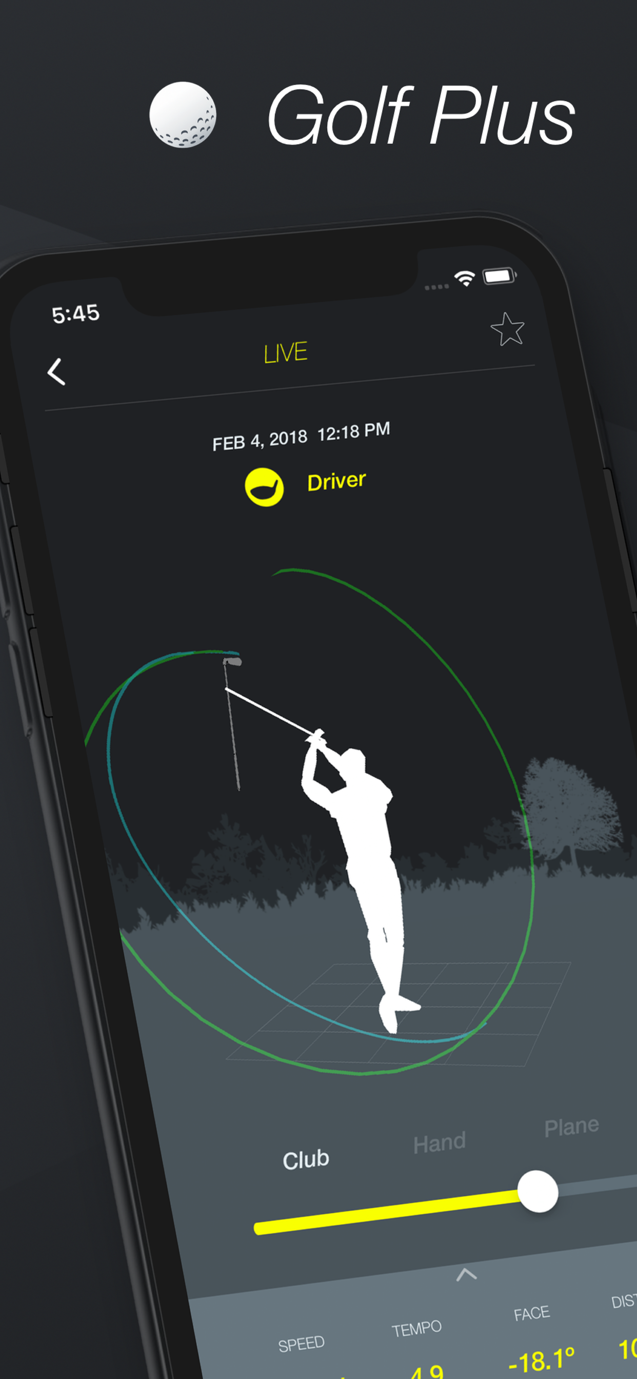 Golf Plus : Swing Analyzer