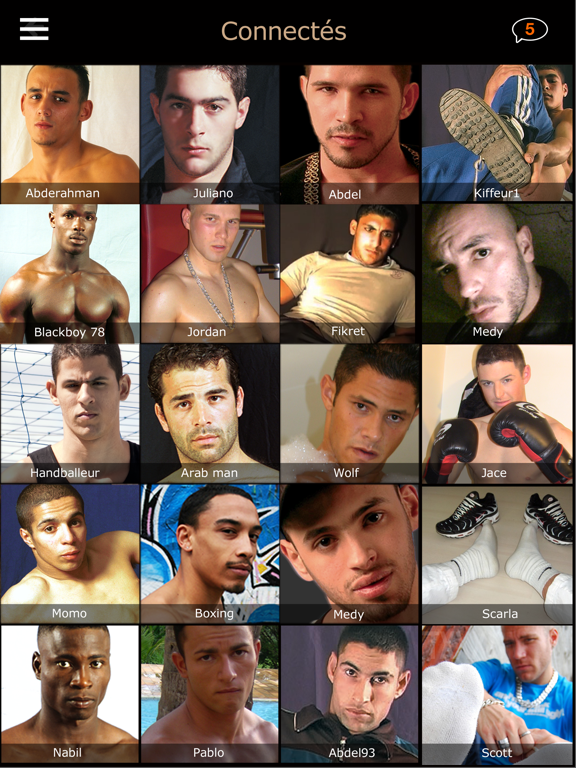 Screenshot #6 pour Beuronline chat gay ethnique