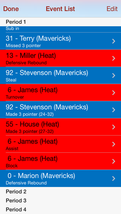 HoopStats Basketball ... screenshot1