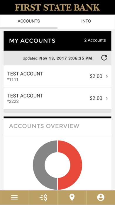 First State Bank Decatur Screenshot
