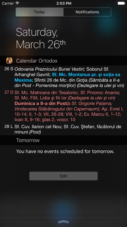 Calendar Creștin Ortodox screenshot-3
