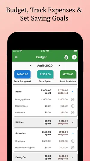 Budget Everything screenshot 1