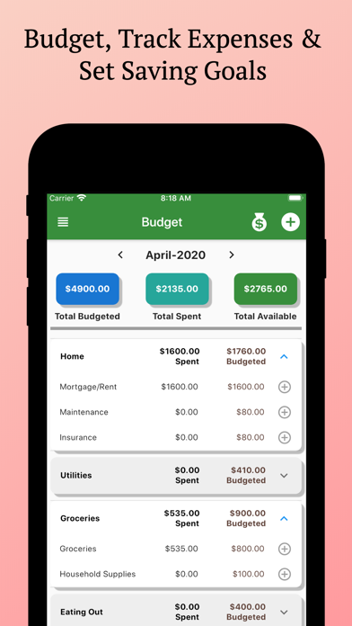 Screenshot #1 pour Budget Everything