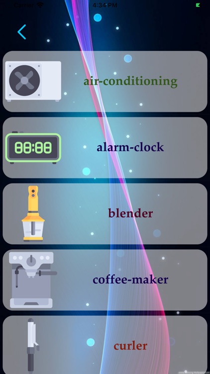 Home Appliance Vocabulary