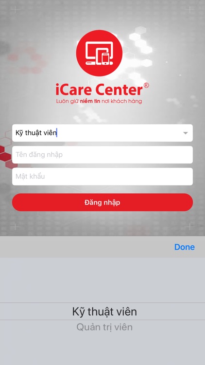 iCare Center - Quản Lý