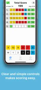Bullseye Scoring screenshot #4 for iPhone