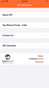 SIP Calculator App screenshot