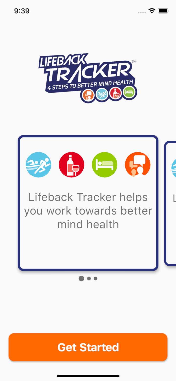 LIFEBACK TRACKER screenshot 1