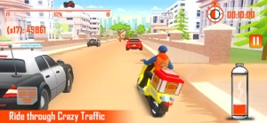 Pizza Delivery Bike Rider screenshot #7 for iPhone