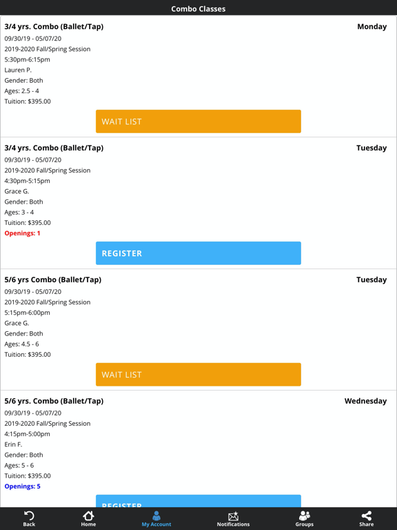 Spotlight Dance Waunakee iPad screenshot 4 - Sports app