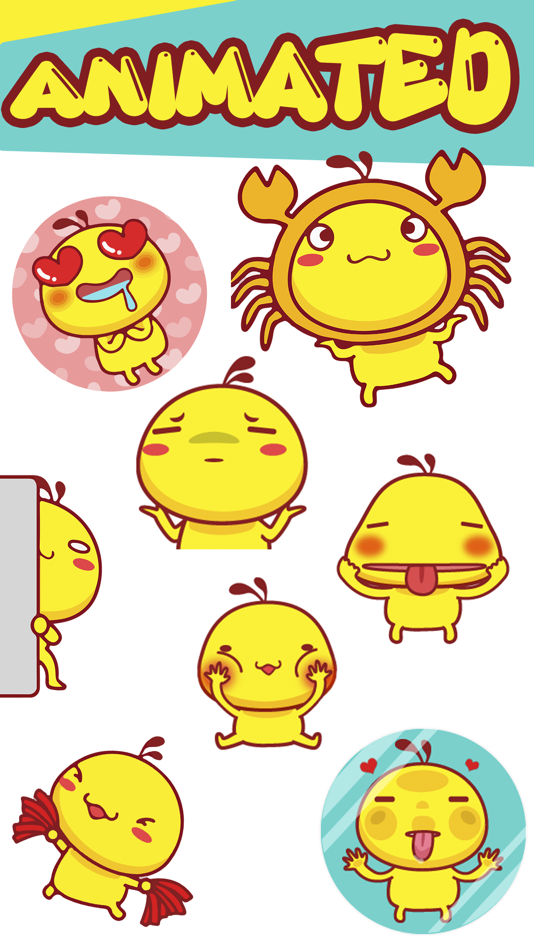 Happy Bird: Animated Stickers - 3.0 - (iOS)