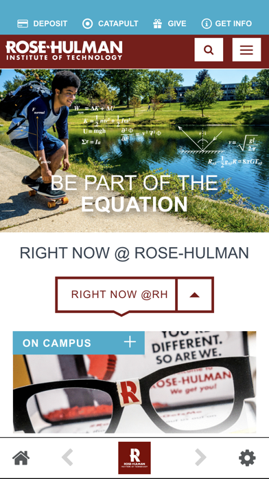 Rose-Hulman Screenshot