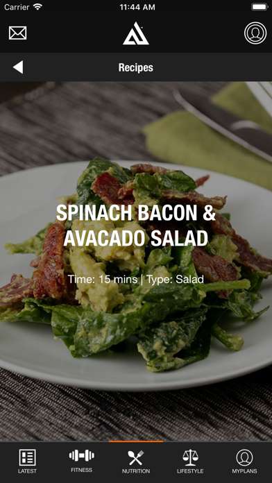 Screenshot #1 pour APEX Fitness & Health