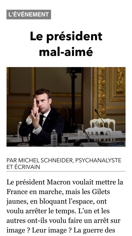 L’ancienne app du JDD