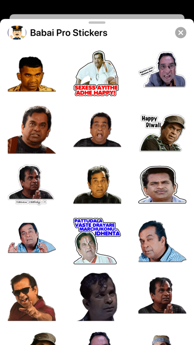 Screenshot #2 pour Pro Babai Stickers v2