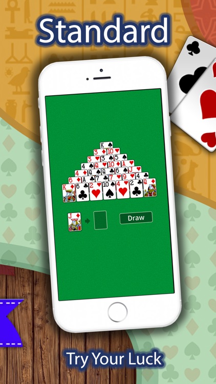 Pyramid Solitaire 3 in 1
