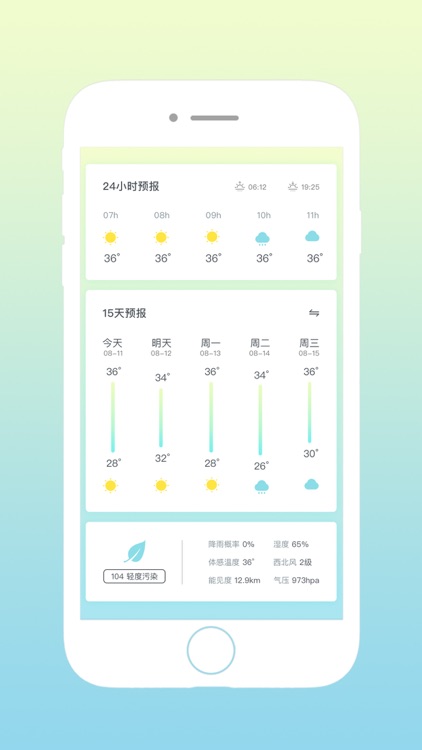 看看天气-诗情画意般天气 screenshot-5