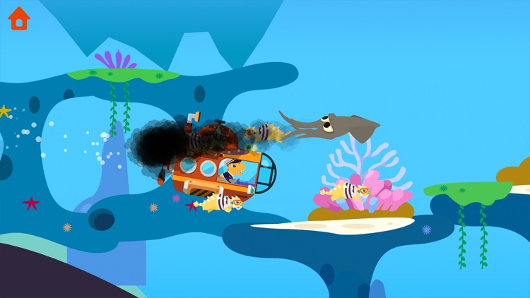 Dinosaur Police Car screenshot-6
