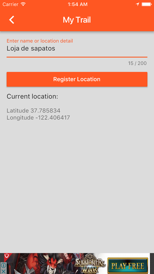 #7. My Trail (iOS) 由: HTS Consultoria em Informatica Ltda.