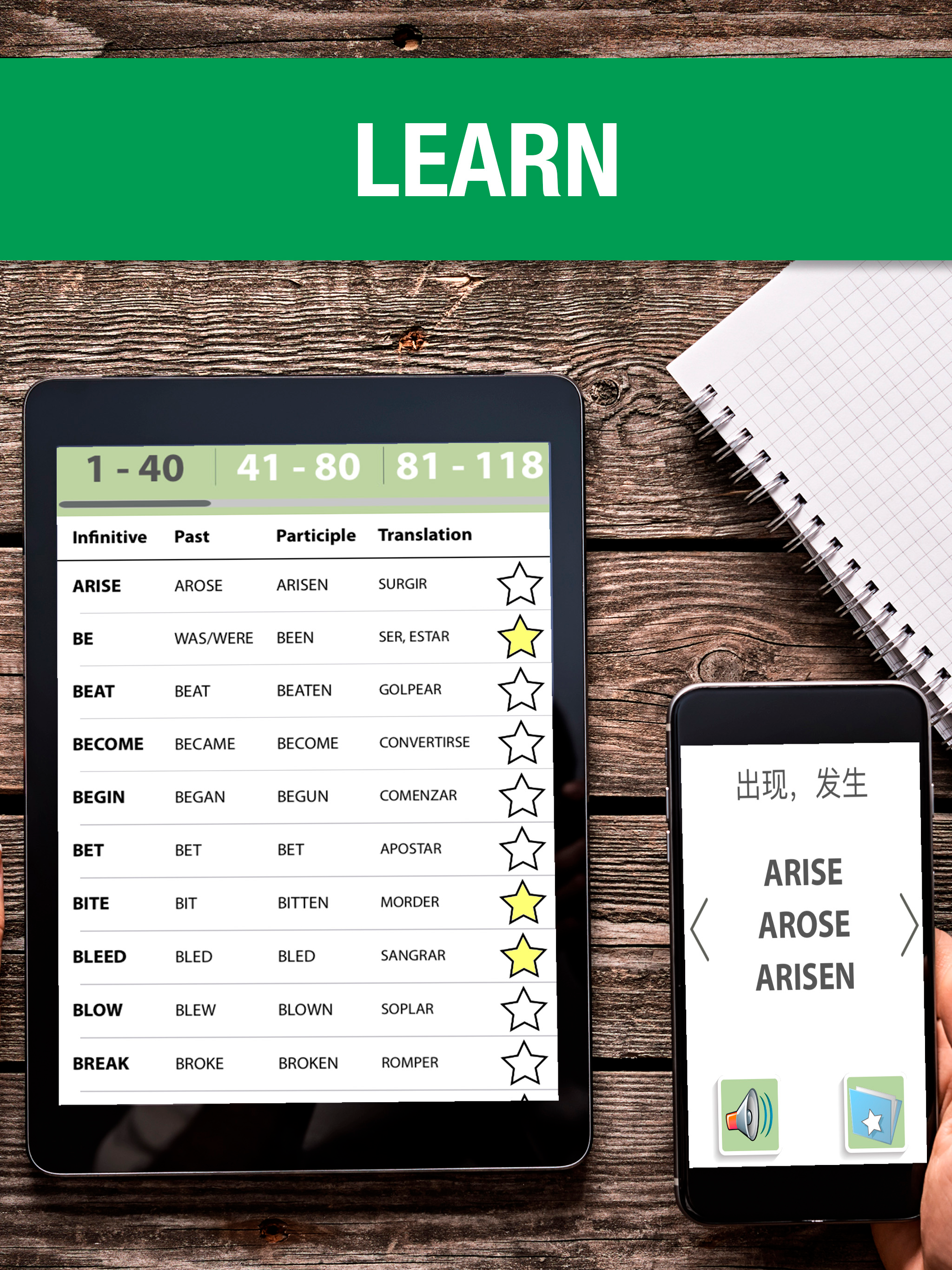 Irregular Verbs-Study English