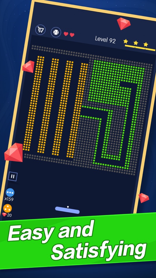 #4. Break Bricks - physics balls (iOS) 由: One Game Limited