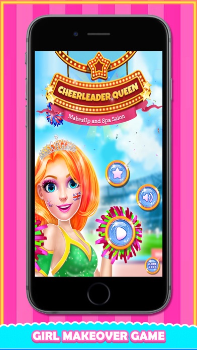 How to cancel & delete Cheerleader: Makeup & Dress up from iphone & ipad 1