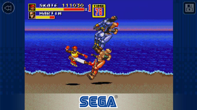 Screenshot from Streets of Rage 2 Classic