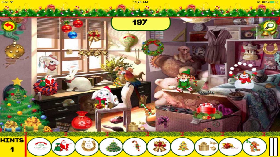 #2. Xmas Wonderland : Find Objects (iOS) Podle: rinku patel
